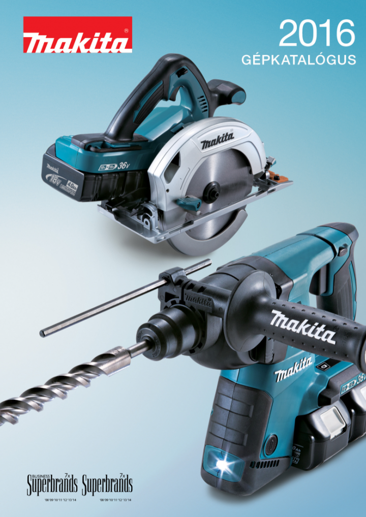 Makita gépkatalógus