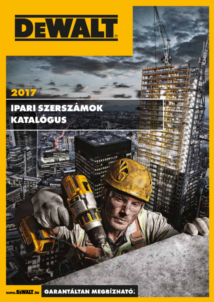 DeWalt Ipari szerszámok katalógus 2017